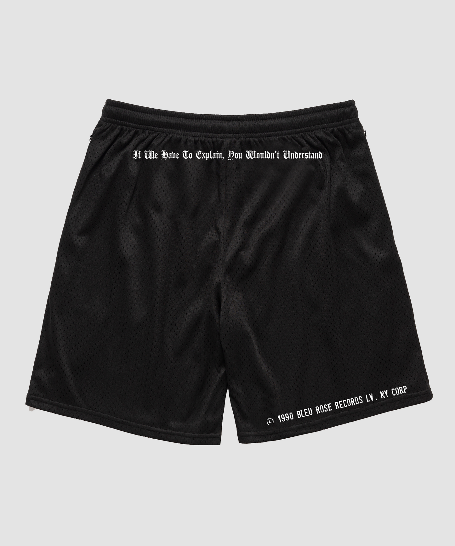 Eagle Mesh Shorts — Black