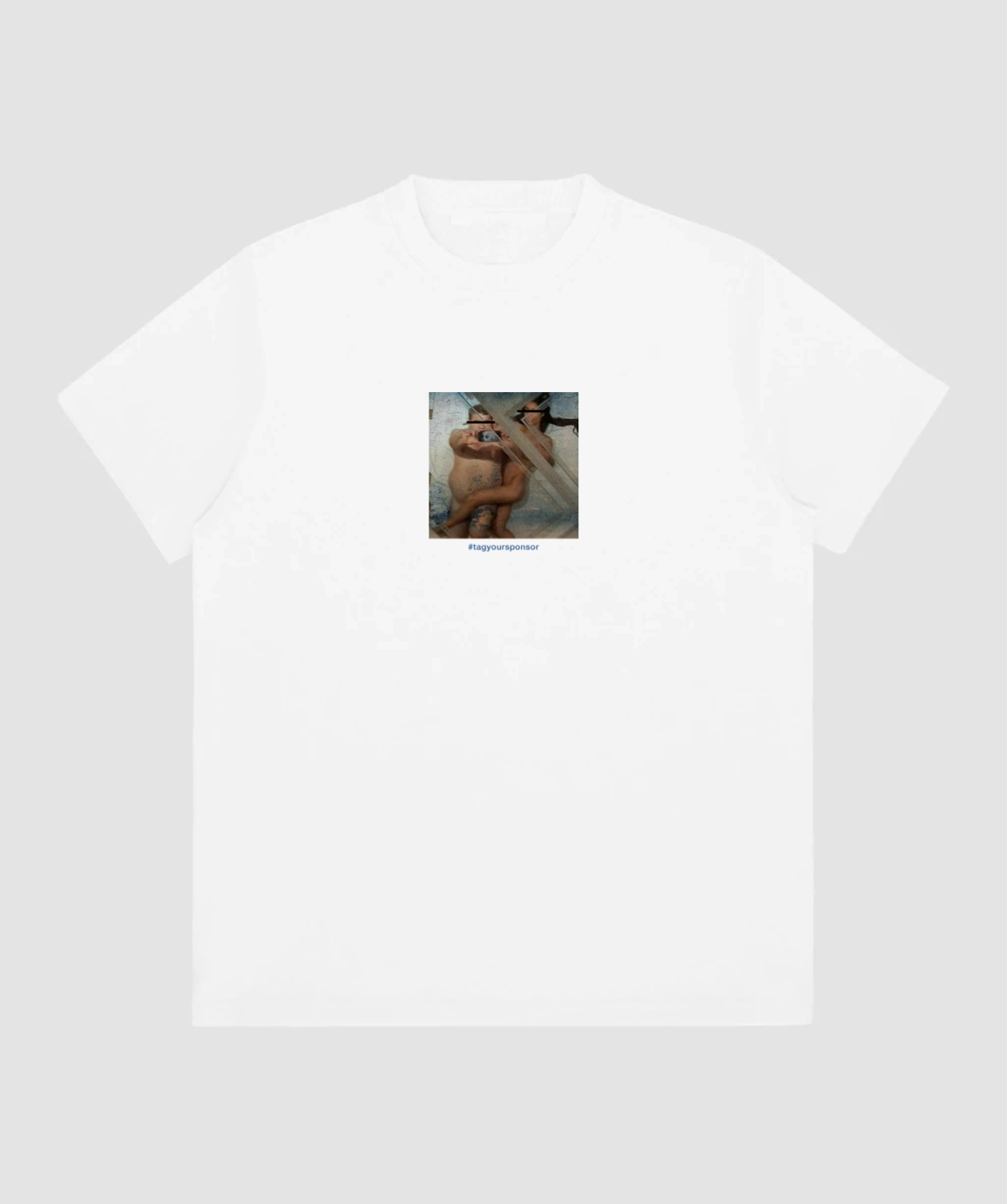 #Sponsor T-Shirt — White