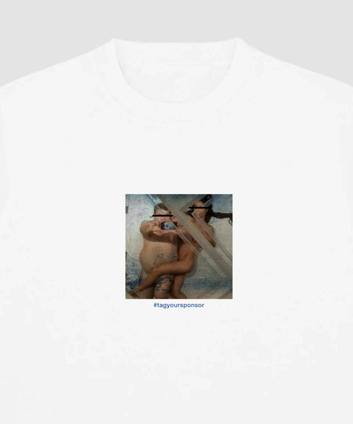 #Sponsor T-Shirt — White