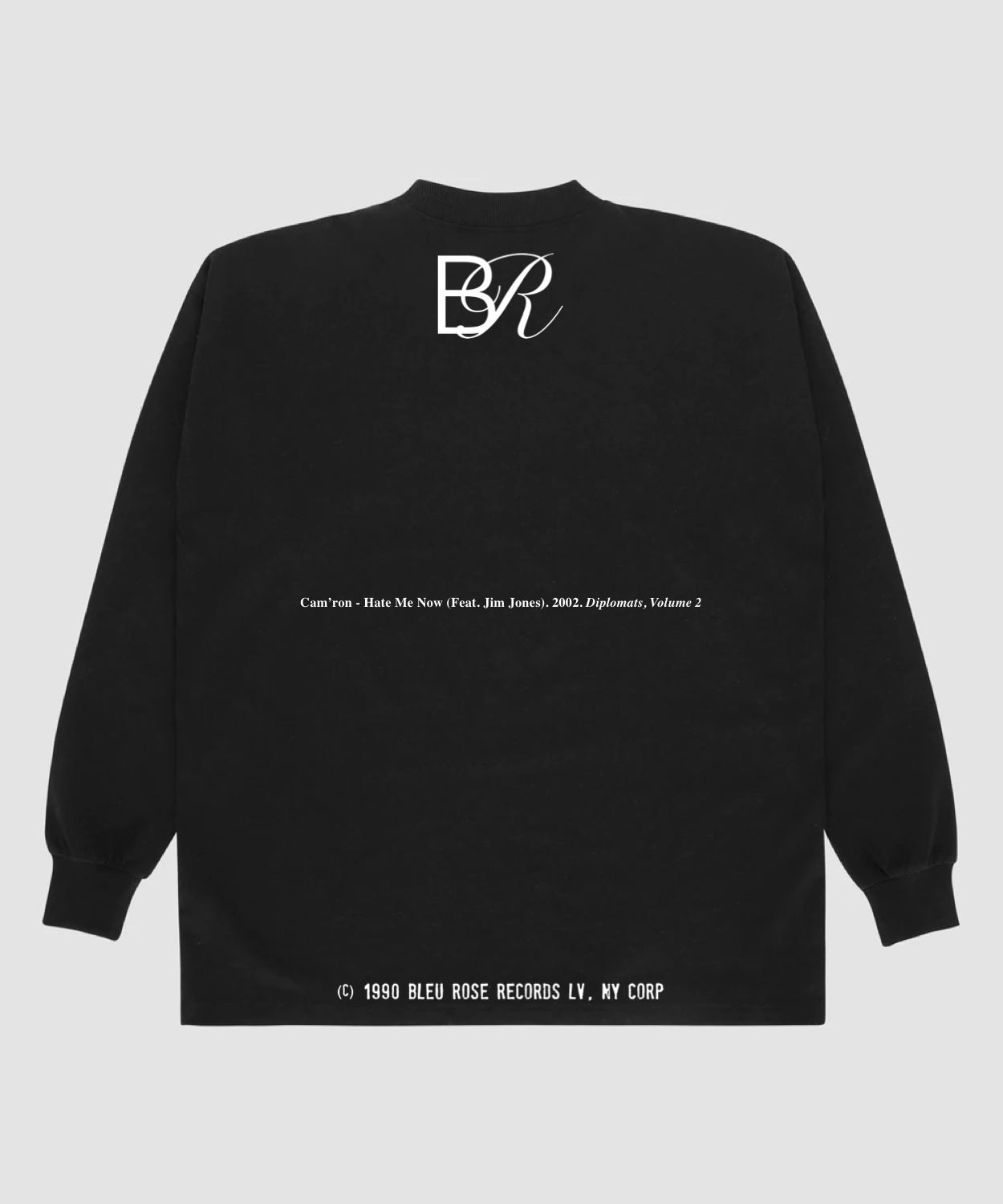 Weight Long Sleeve  — Black